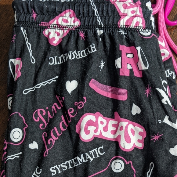 XSmall Grease Women's Pajama Jogger Pants, NEW - Picture 4 of 5